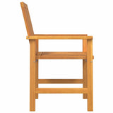 Garden Dining Chairs 8 pcs Brown 59 x 62.5 x 89 cm - Rear View