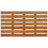 Folding Bistro Table 100x54x71 cm Solid Wood Acacia and Steel - 45-Degree Angle