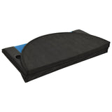 10-Player Folding Poker Tabletop Blue 208x106x3 cm - 45-Degree Angle