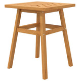 Side Table 45x45x60 cm Solid Wood Acacia - 45-Degree Angle