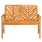 Garden Bench 109 cm Solid Wood Acacia