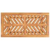 2 Piece Garden Lounge Set Solid Wood Acacia - 45-Degree Angle