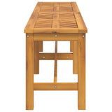 Garden Bench 150 cm Solid Wood Acacia - Top-Down View