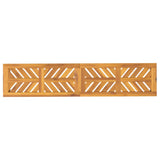 Garden Bench 150 cm Solid Wood Acacia - 45-Degree Angle
