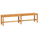 Garden Bench 180 cm Solid Wood Acacia - Front View