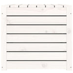 Garden Box White 101x50.5x46.5 cm Solid Wood Pine