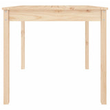 Garden Table 82.5x82.5x76 cm Solid Wood Pine