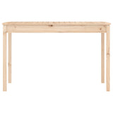 Garden Table 121x82.5x76 cm Solid Wood Pine - 45-Degree Angle