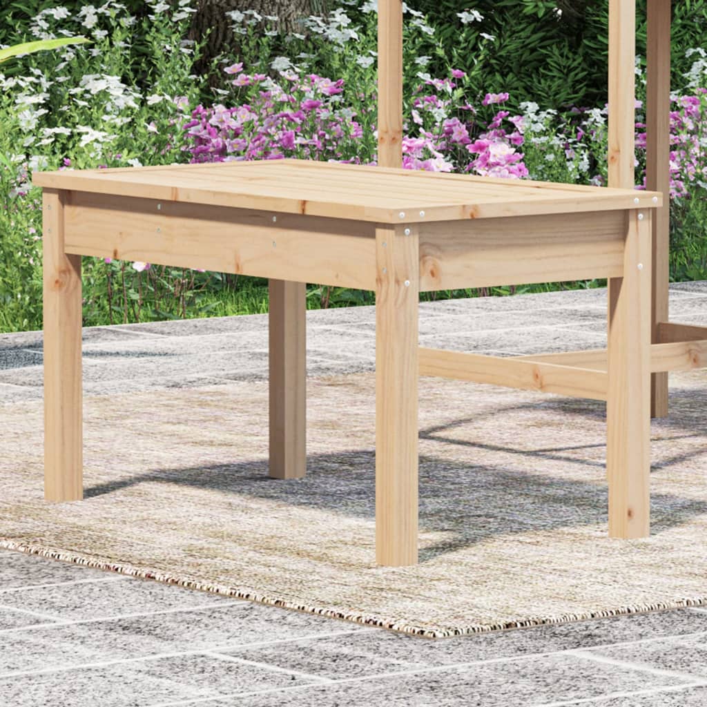 Garden Bench 80x44x45 cm Solid Wood Pine