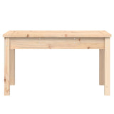 Garden Bench 80x44x45 cm Solid Wood Pine - Top-Down View