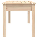 Garden Bench 109x44x45 cm Solid Wood Pine