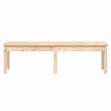2-Seater Garden Bench 159.5x44x45 cm Solid Wood Pine