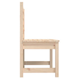 Garden Bench 109 cm Solid Wood Pine - 45-Degree Angle
