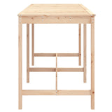 Garden Table 203.5x90x110 cm Solid Wood Pine - 45-Degree Angle