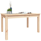 Garden Table 82.5x50.5x45 cm Solid Wood Pine - Top-Down View