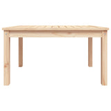 Garden Table 82.5x50.5x45 cm Solid Wood Pine