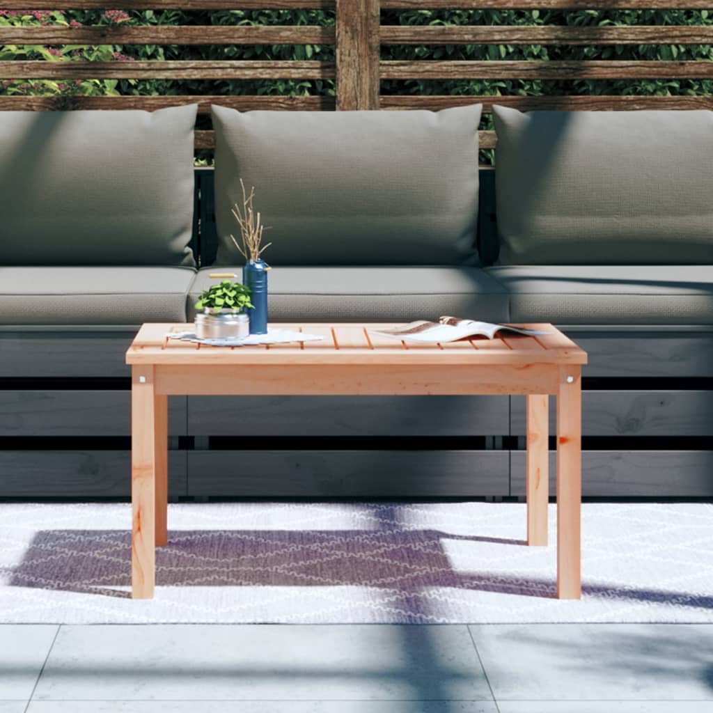 Garden Table 82.5x50.5x45 cm Solid Wood Douglas