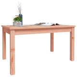 Garden Table 82.5x50.5x45 cm Solid Wood Douglas - Top-Down View