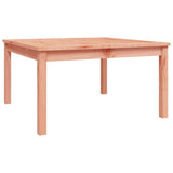 Garden Table 82.5x82.5x45 cm Solid Wood Douglas - Front View