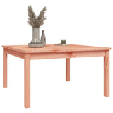 Garden Table 82.5x82.5x45 cm Solid Wood Douglas - Top-Down View