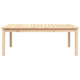 Garden Table 121x82.5x45 cm Solid Wood Pine - 45-Degree Angle