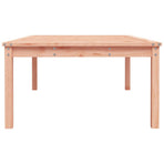 Garden Table 121x82.5x45 cm Solid Wood Douglas