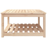 Garden Table 82.5x82.5x45 cm Solid Wood Pine - 45-Degree Angle