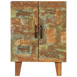 Hand Carved Sideboard 55x30x75 cm Solid Wood Reclaimed - Top-Down View