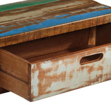 TV Stand (118-200)x30x40 cm Solid Wood Reclaimed - Extra Image