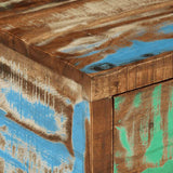 TV Stand (118-200)x30x40 cm Solid Wood Reclaimed