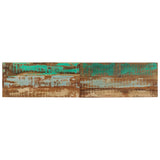 Bench 160x35x46 cm Solid Wood Reclaimed - Top-Down View
