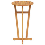 Garden Bar Table Ø60x105 cm Solid Wood Acacia - Rear View