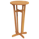 Garden Bar Table Ø60x105 cm Solid Wood Acacia - Close-Up Angle