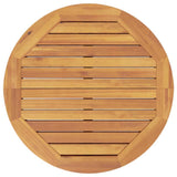 Garden Bar Table Ø60x105 cm Solid Wood Acacia - Low Angle