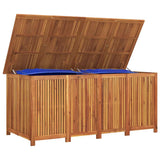 Garden Storage Box 200x80x75 cm Solid Wood Acacia - 45-Degree Angle