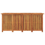 Garden Storage Box 200x80x75 cm Solid Wood Acacia