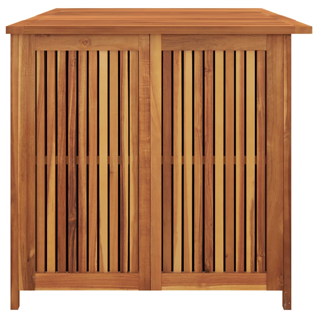 Garden Storage Box 200x80x75 cm Solid Wood Acacia