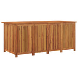 Garden Storage Box 200x80x75 cm Solid Wood Acacia - Extra Image