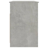 Desk with Drawers Concrete Grey 102x50x76 cm Engineered Wood