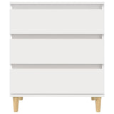 Sideboard White 60x35x70 cm Engineered Wood