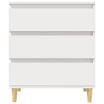 Sideboard White 60x35x70 cm Engineered Wood