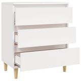 Sideboard White 60x35x70 cm Engineered Wood - Close-Up Angle
