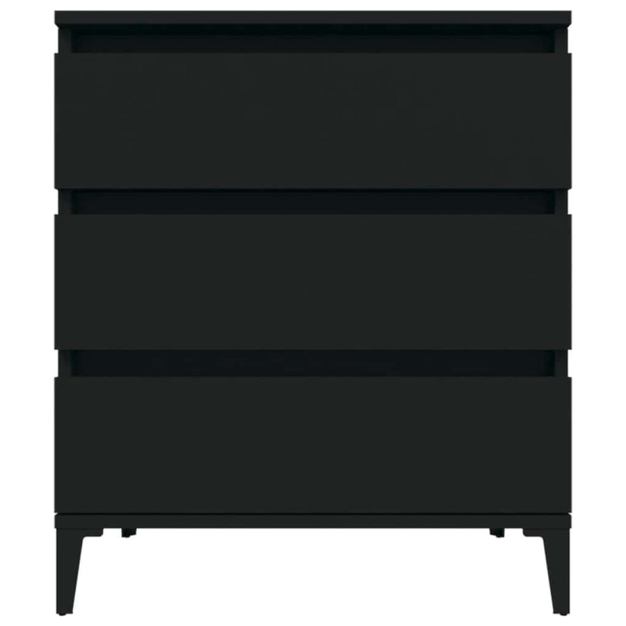 Sideboard Black 60x35x70 cm Engineered Wood