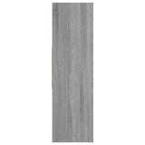 Book Cabinet Grey Sonoma 97.5x29.5x100 cm Engineered Wood - 45-Degree Angle