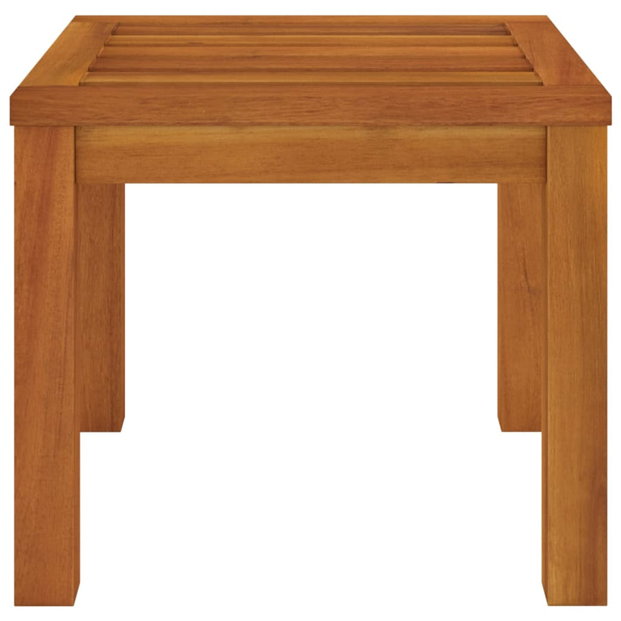 Garden Stools with Cushions 2 pcs 40x40x42 cm Solid Wood Acacia
