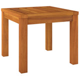 Garden Stools with Cushions 2 pcs 40x40x42 cm Solid Wood Acacia