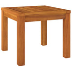 Garden Stools with Cushions 2 pcs 40x40x34 cm Solid Wood Acacia