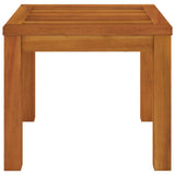 Garden Stools with Cushions 2 pcs 40x40x42 cm Solid Wood Acacia