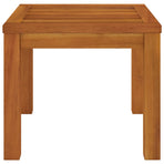 Garden Stools with Cushions 2 pcs 40x40x34 cm Solid Wood Acacia