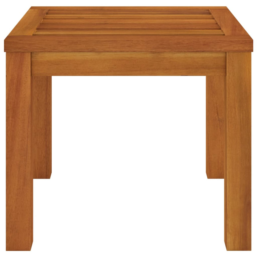 Garden Stools with Cushions 2 pcs 40x40x34 cm Solid Wood Acacia